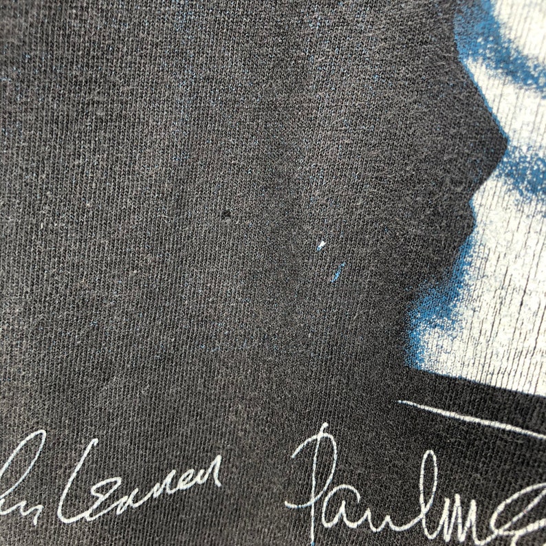 Vintage 90\u2019s The Beatles Shirt Photo Print Band Tee