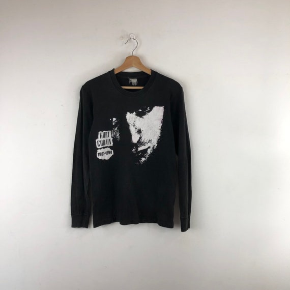 Vintage Kurt Cobain Shirt Ls / Nirvana 
