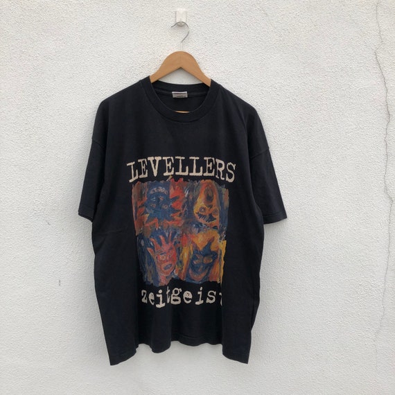 Vintage 90s the Levellers Shirt / Zeitgeist Total Chaos Tour | Etsy