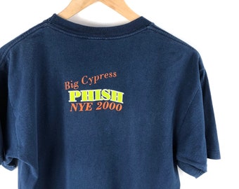 90s PHISH Big Cypress NYE 2000 Tシャツ Vintage Phish Shirt / Big Cypress Phish Shirt / Big Cypress Nye