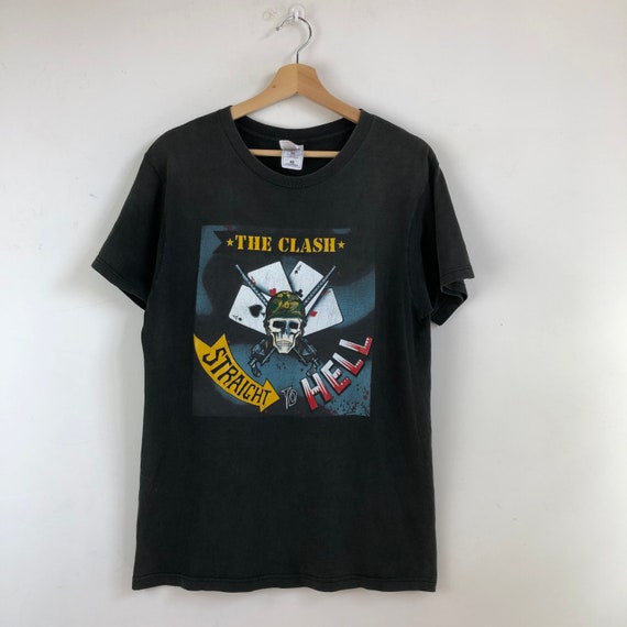 Vintage The Clash Shirt / Straight To Hell / Punk