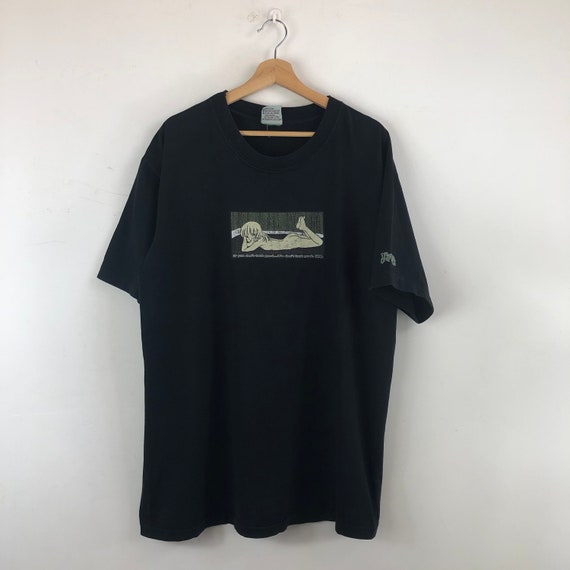 Vintage 90’s Drawls Shirt / Anime / Skate / Surf