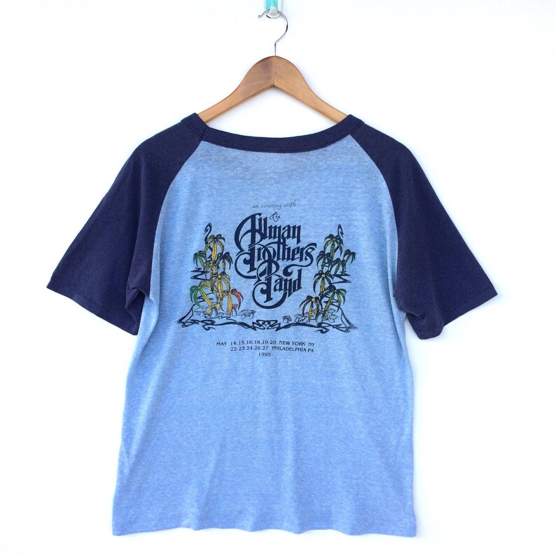 Rare Vintage The Allman Brothers Band Shirt / Tour Shirt / Etsy