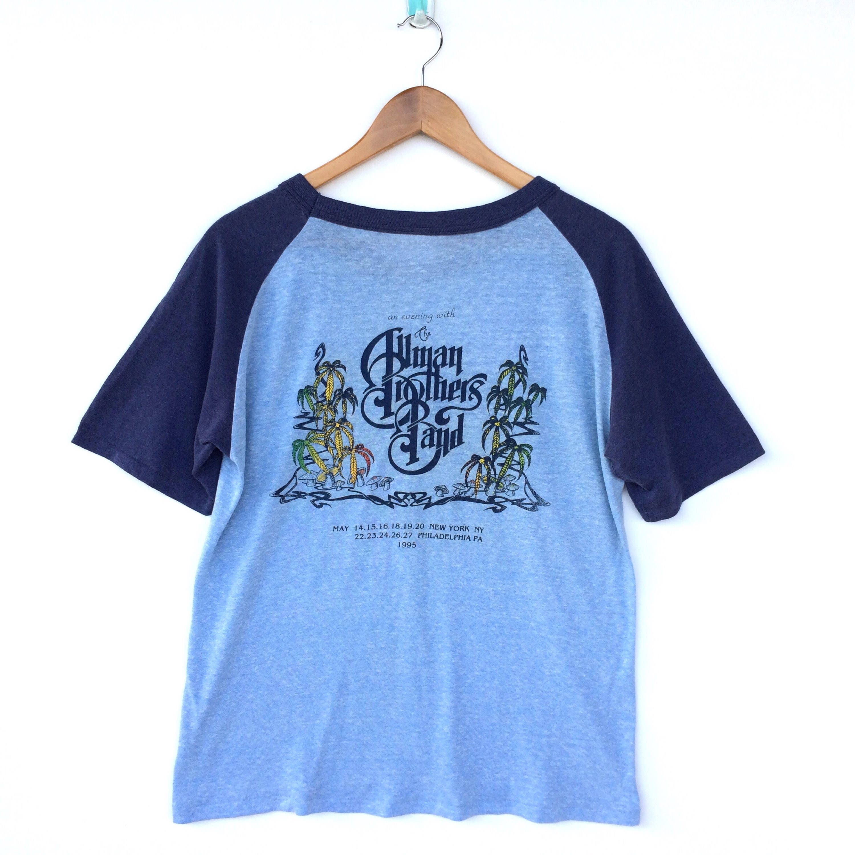 Rare Vintage The Allman Brothers Band Shirt / Tour Shirt / Etsy