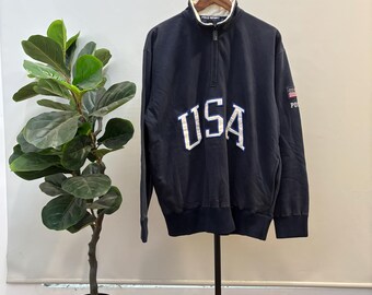 Vintage 1994 Polo by Ralph Lauren Indian Chief Knit Sweater Sz