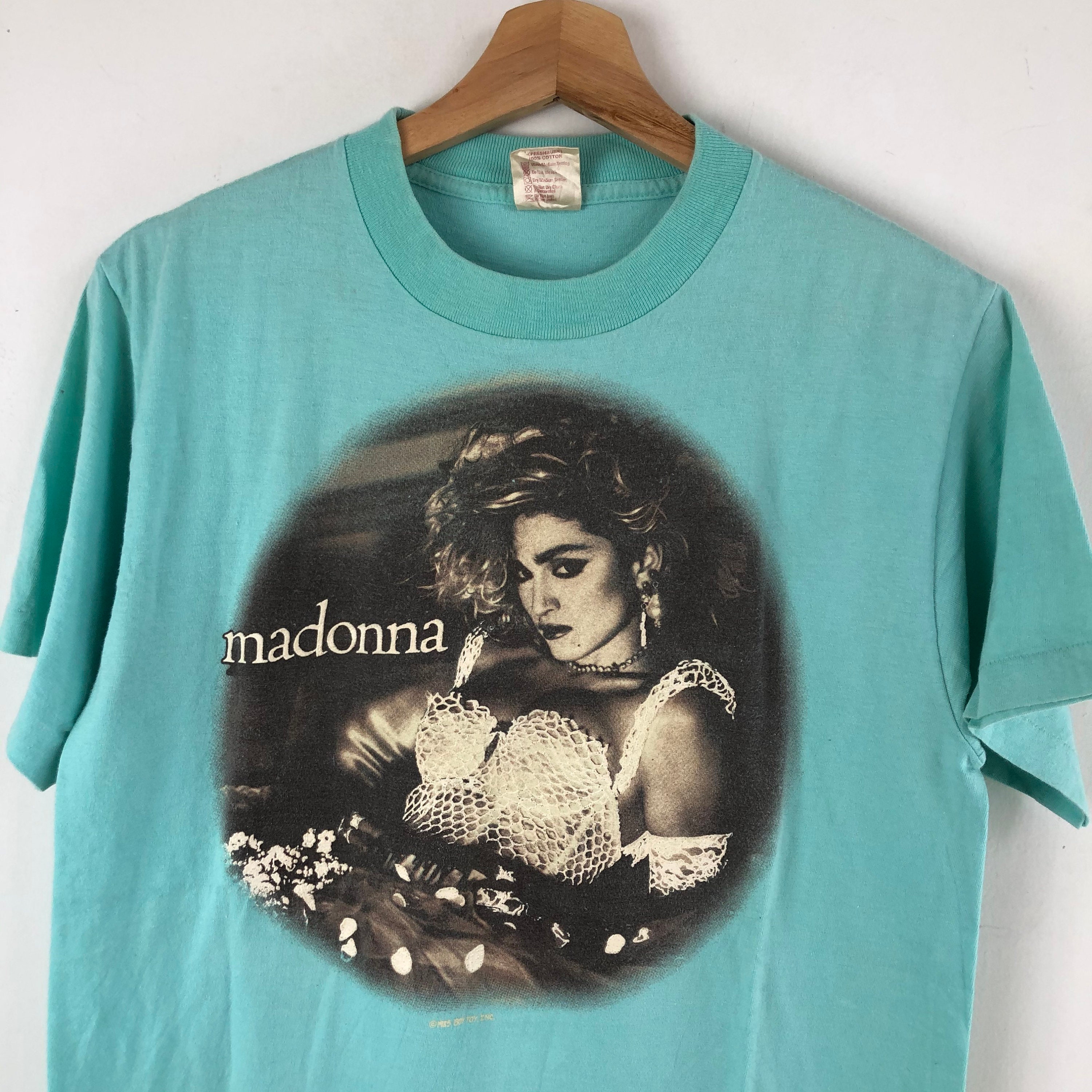 Vintage 80's Madonna Shirt / the Virgin Tour / Band T - Etsy
