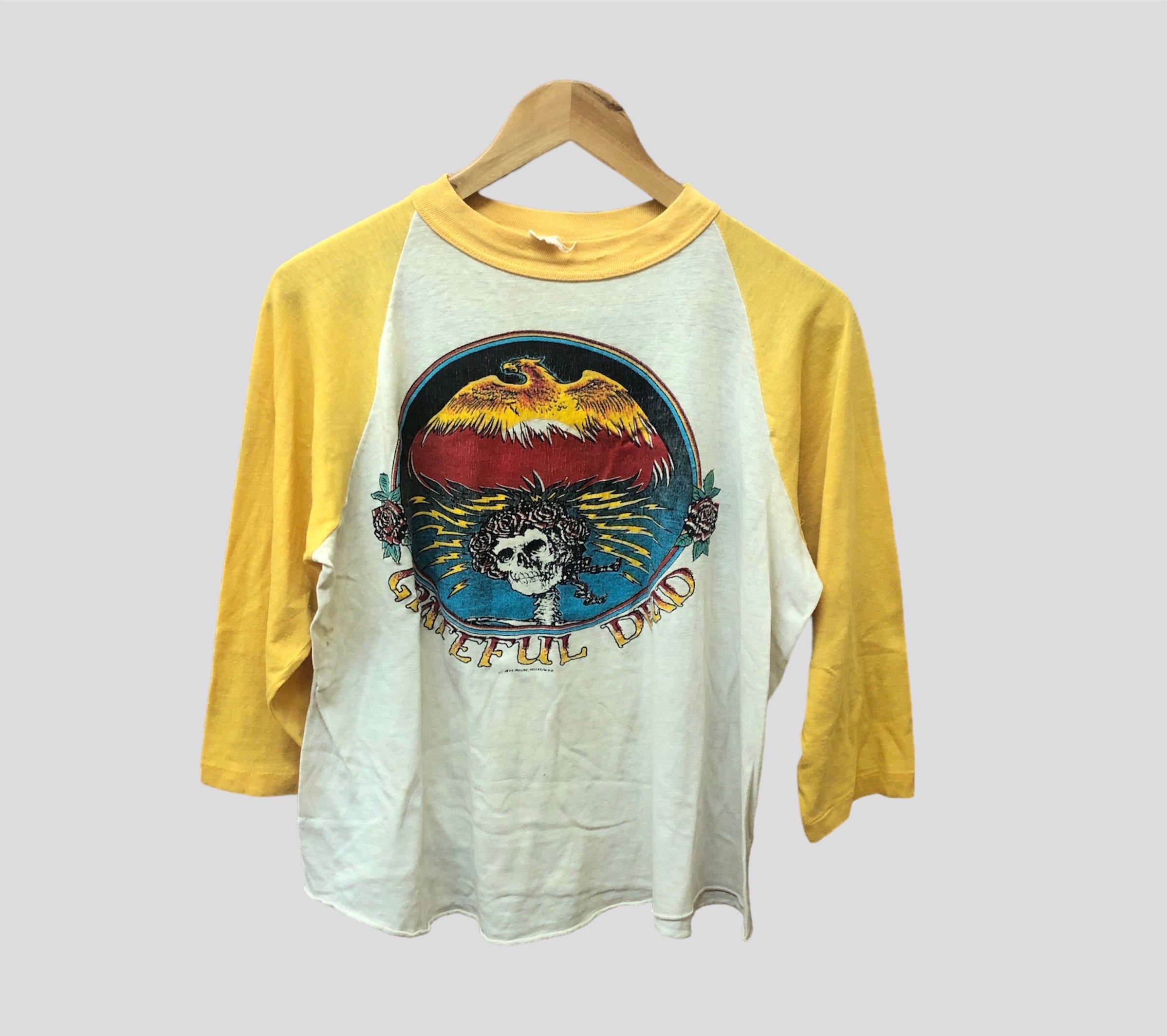 Grateful Dead Raglan - Etsy Grateful Dead Raglan - Etsy