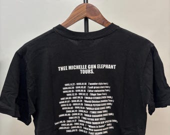 Vintage TMGE Last Heaven Tour Shirt / Thee Michelle Gun Elephant