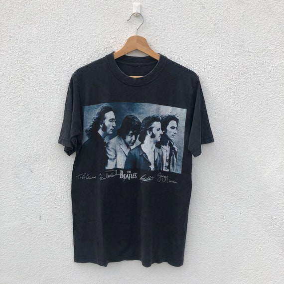 Vintage 90s the Beatles Shirt / Photo Print / Band Tee | Etsy