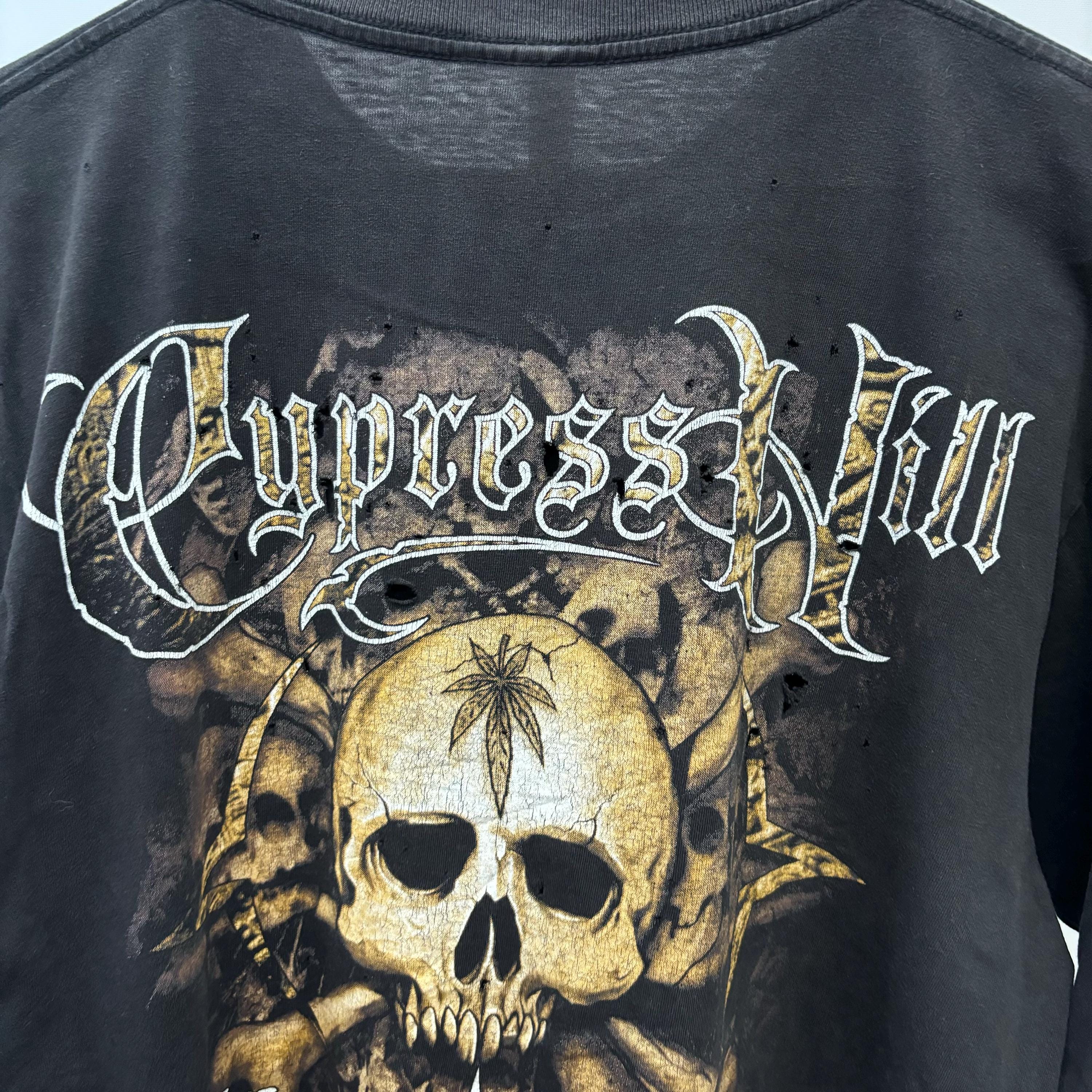 Vintage Cypress Hill Skull & Bones Shirt Long Sleeves Vintage Cypress Hill Skull & Bones Shirt Long Sleeves