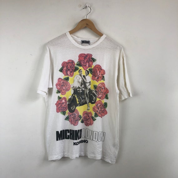 Vintage Michiko London Shirt Distressed / Rock Mot