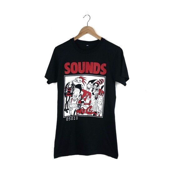 Vintage Sounds Magazine Shirt / Punk Rock Shirt /