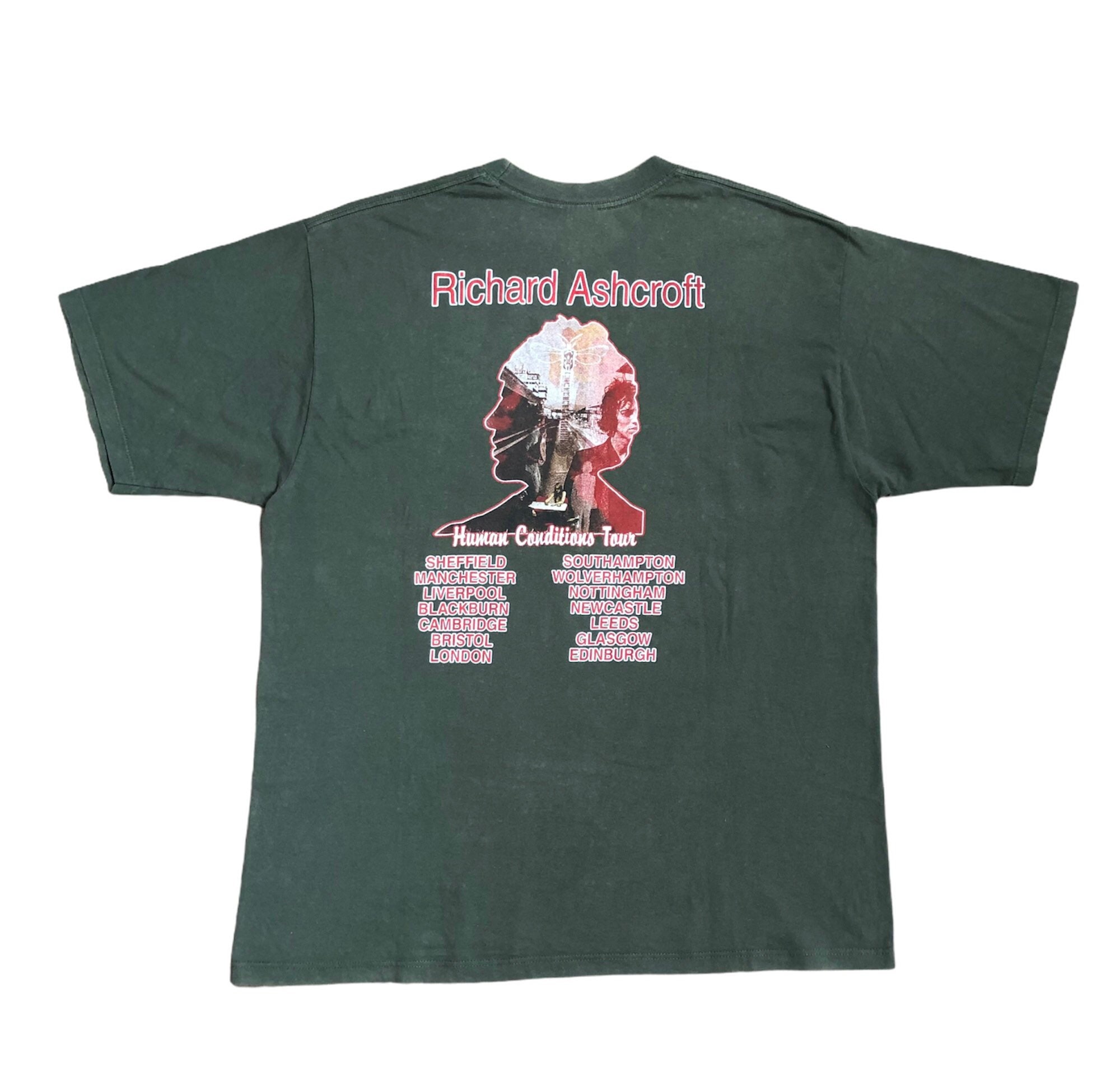 90's Richard Ashcroft リチャード・アシュクロフト Tシャツ Richard ashcroft shirt - Etsy 日本