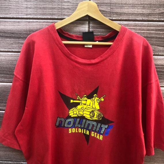 トップス no limit gear Vintage 90's No Limit Records Soldier Gear Shirt / Hip Hop Rap Tee