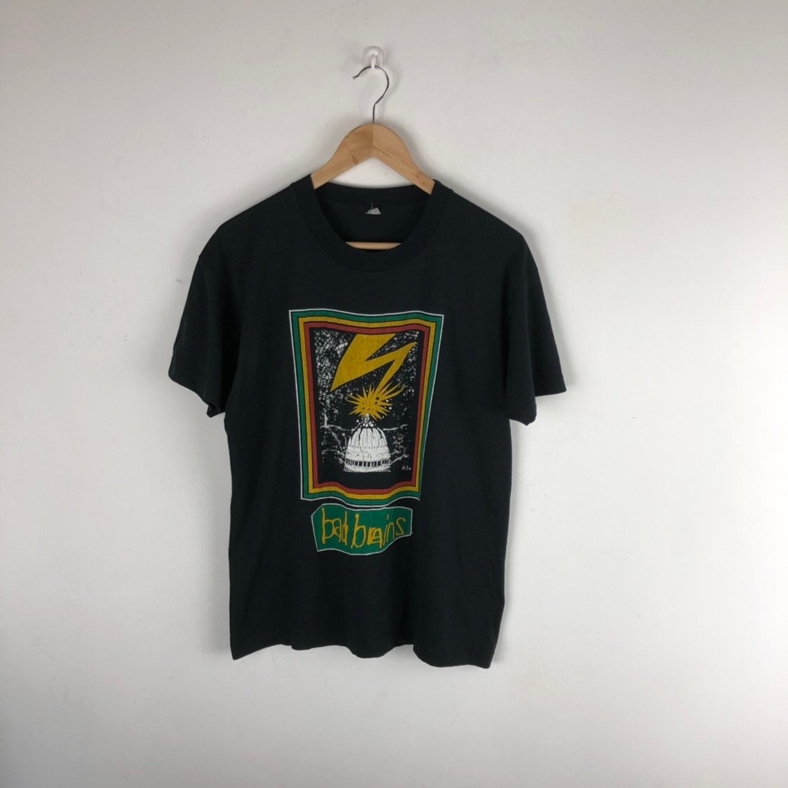 Vintage Bad Brains Shirt / Quickness / Punk Rock / Hardcore / Rastafari /  Sst Records 