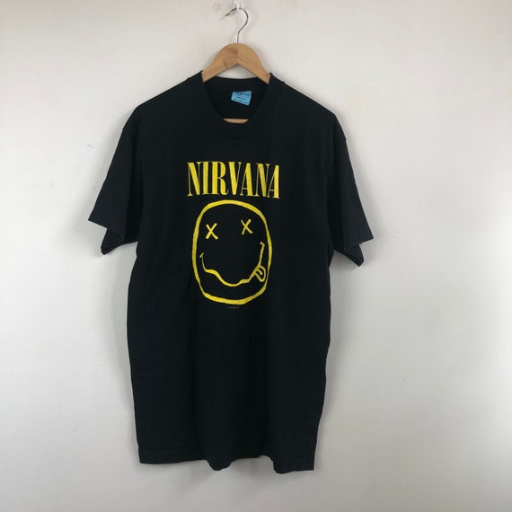 Vintage Nirvana Shirt / Smiley / Nevermind / Grung