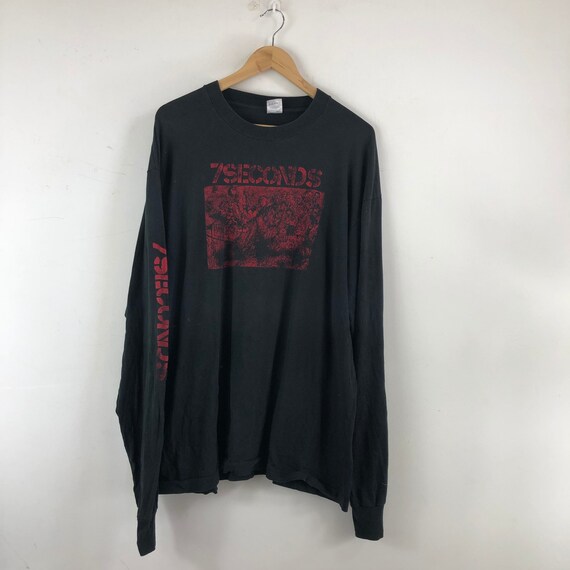 Vintage 90’s 7 Seconds Shirt Long Sleeve / Hardcor
