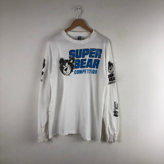 Vintage Factory Bear Long Sleeves Shirt / Super Be