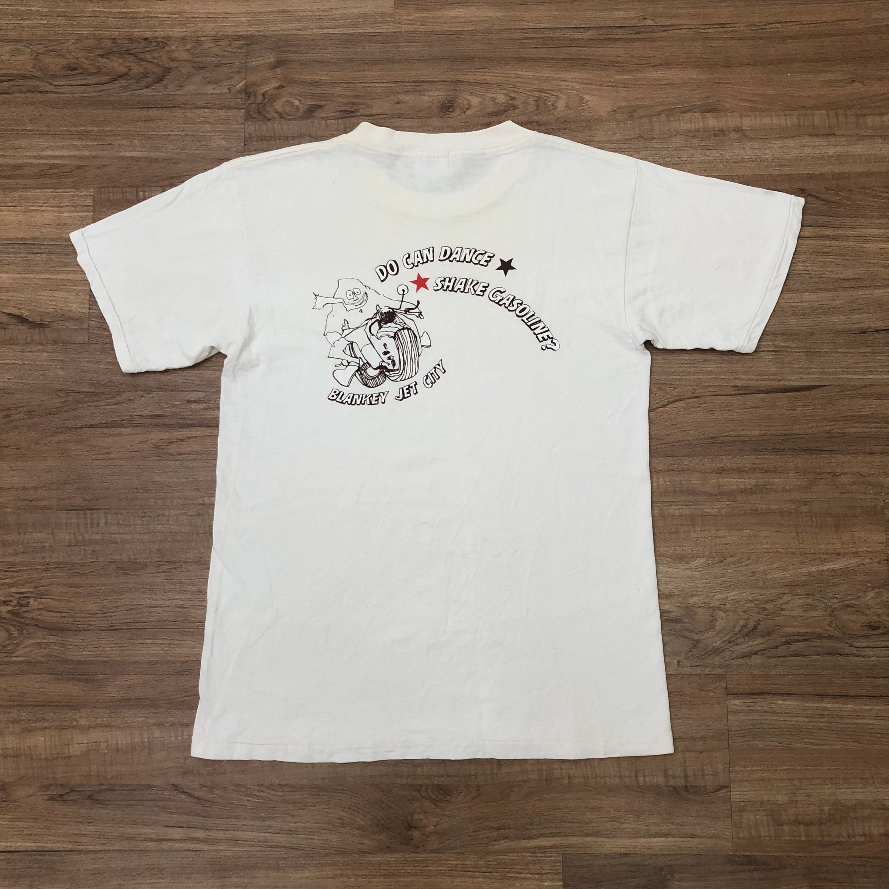 ずっと気になってた Vintage 90's Blankey Jet City Shirt Skunk / Do Can Dance ミュージシャン