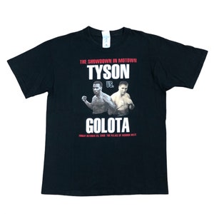 （値下げしました❗️）タイソンVSブルーノ戦オフィシャルTシャツ 値下げしました❗️）タイソンVSブルーノ戦オフィシャルTシャツ