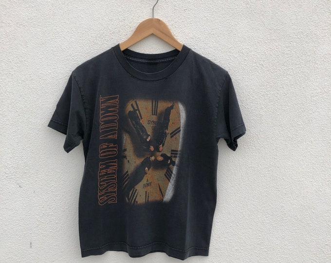 Vintage System of A Down Shirt / Mezmerize Clock / SOAD / Band Etsy