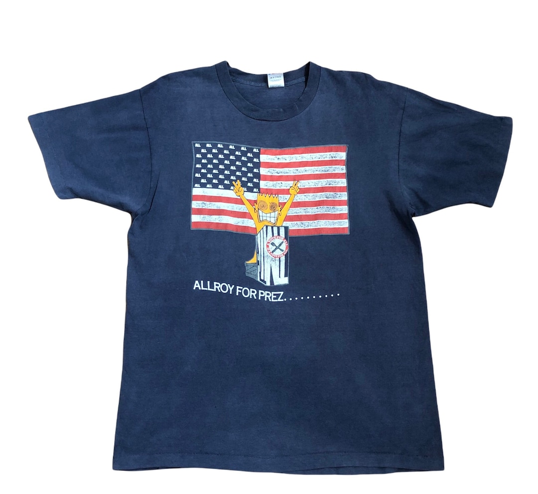 Vintage 90's All Punk Rock Band Shirt / Allroy for Prez Vintage 90's All Punk Rock Band Shirt / Allroy for Prez