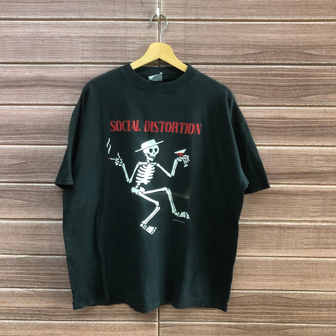 socil distortion バンドT 80s ヴィンテージ　ロックt Vintage SOCIAL DISTORTION 80S T-Shirt punk rock original
