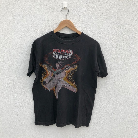 Vintage 80s Mamas Boys Shirt / Heavy Metal / Band T Shirt | Etsy