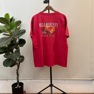 Vintage Harley Davidson Bell County Shirt / Motorcycle Tee Size XL