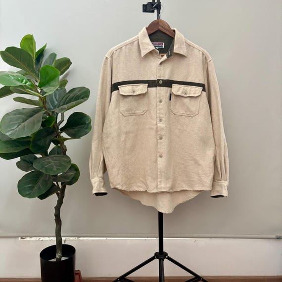 Nigel Cabourn Double Pockets Button Up Shirt Ls /… - image 1