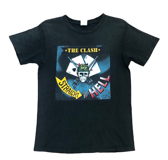 The clash straight to hell shirt Clearance