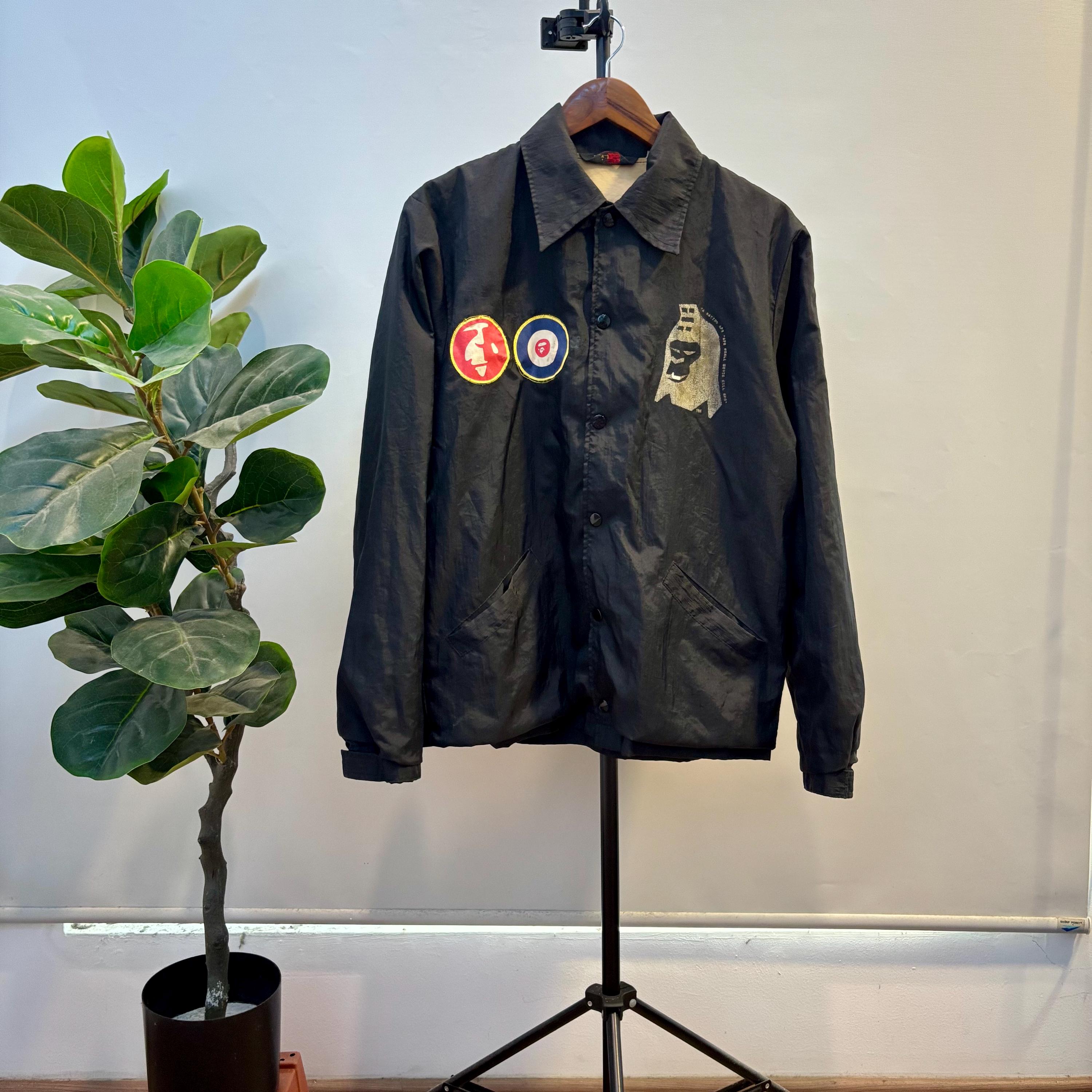 90s 95~96年製 A BATHING APE MA-1 刺繍 NIGO期 90s 95~96年製 A BATHING APE MA-1 刺繍 NIGO期 - メルカリ