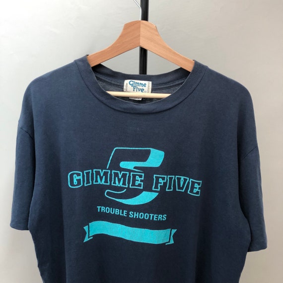 Vintage 90s Gimme Five Trouble Shooters Shirt / Gimme 5 