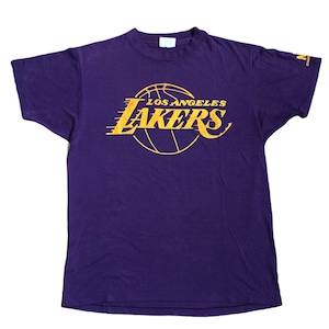 Maglietta vintage Los Angeles anni '80 / Campionato 1985 / Maglia da basket in misto cotone sottile come la carta, taglia M