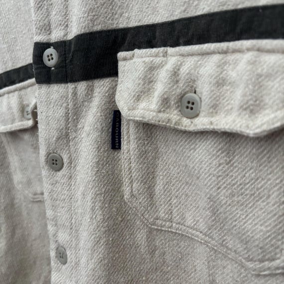 Nigel Cabourn Double Pockets Button Up Shirt Ls /… - image 4