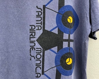 Vintage 90's Santa Monica Airlines Skateboards Shirt / SMA