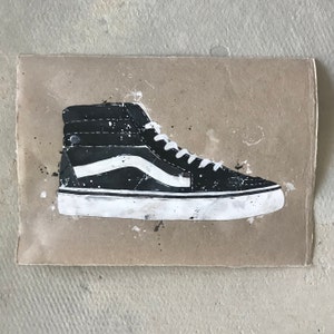 Vans Sk8 Hi - イラストプリント