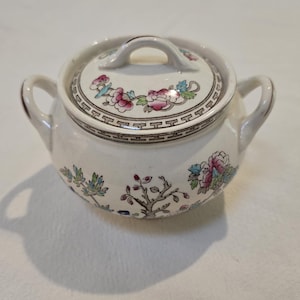 Ye Olde Indian Tree 5800 by Bridgwood & Son Sugar Bowl England UK China