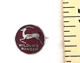 Vintage Wild Life Ranger Pin Toye & Co London 1960's