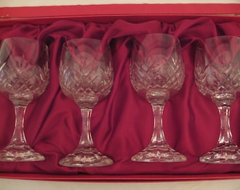 Vintage Cristallerie Zwiesel - Schott-Zwielsel-Glass - Set of 4 in Original Box -