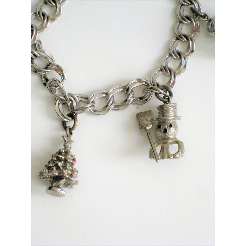Wells sterling charm bracelet sale
