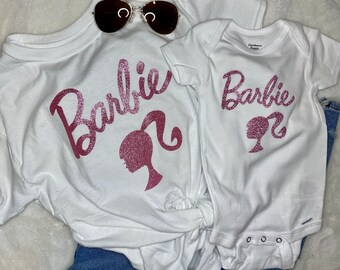 barbie baby onesie