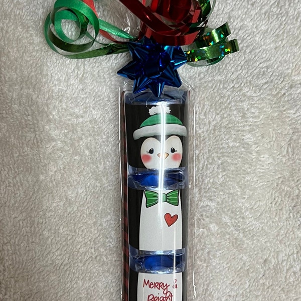 Penguin Hershey Nugget Christmas Stocking Stuffer
