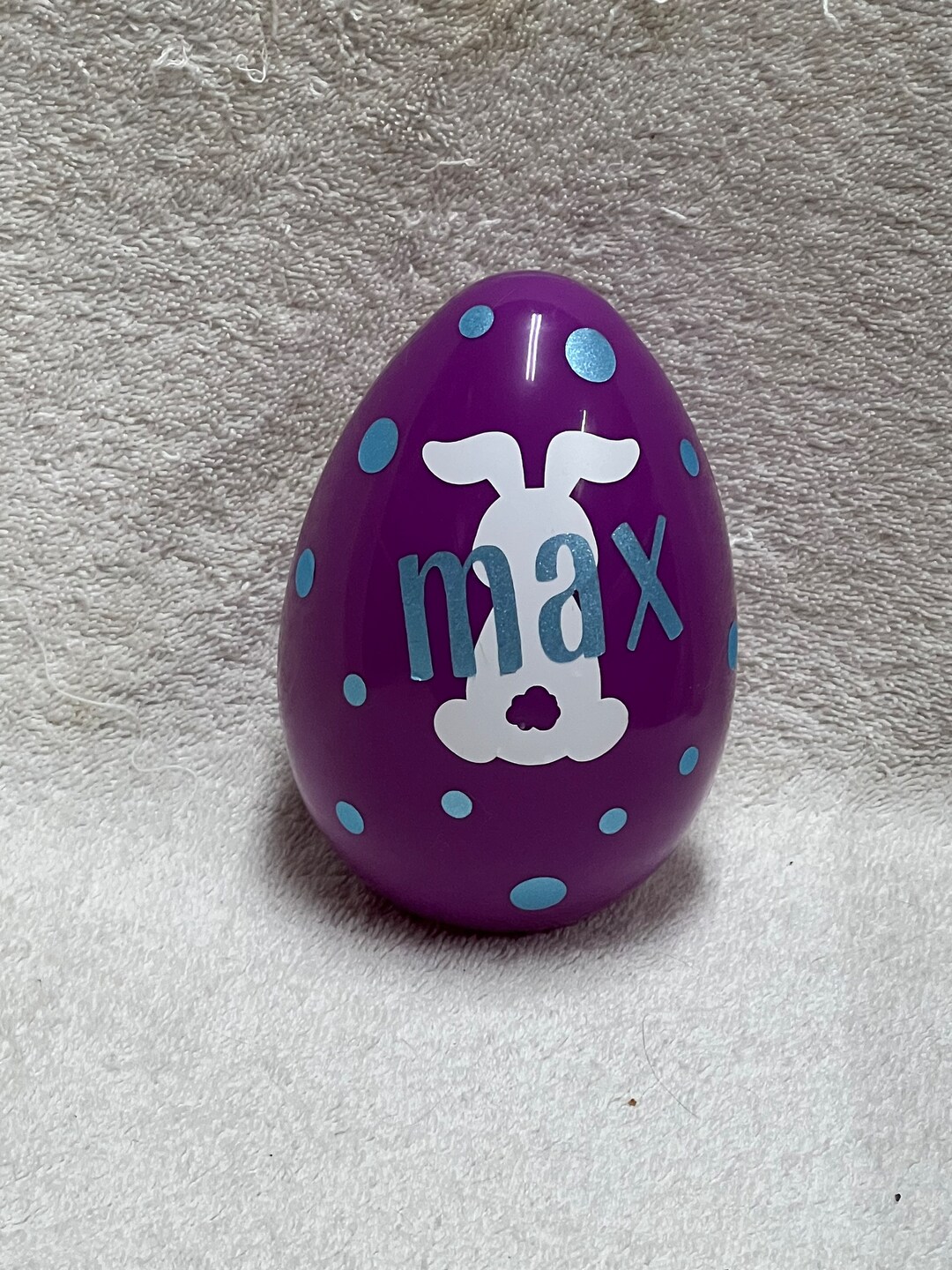 Personalized Easter Egg W/candy/easter Egg W/candy/candy Filled Easter ...