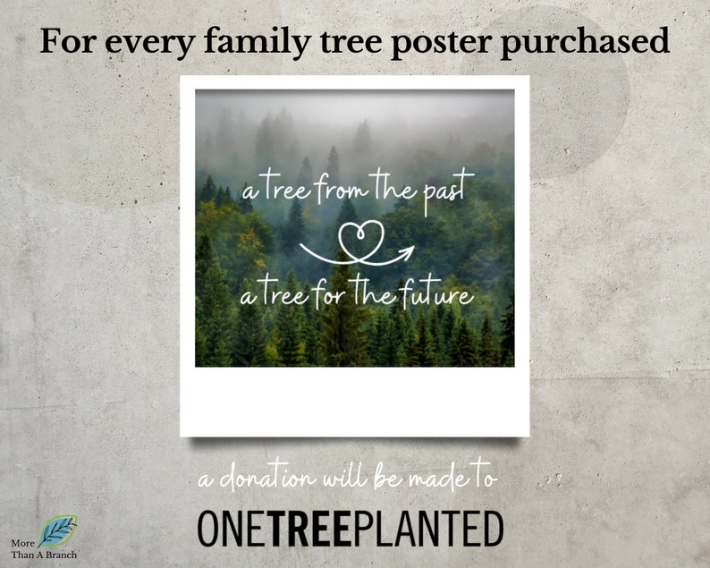 family tree, family tree template, more than a branch, descendant tree, lineage chart, surname chart, genealogy for kids, more than a branch family tree, digital download family tree, family tree with pictures, pedigree, reverse tree, family reunion