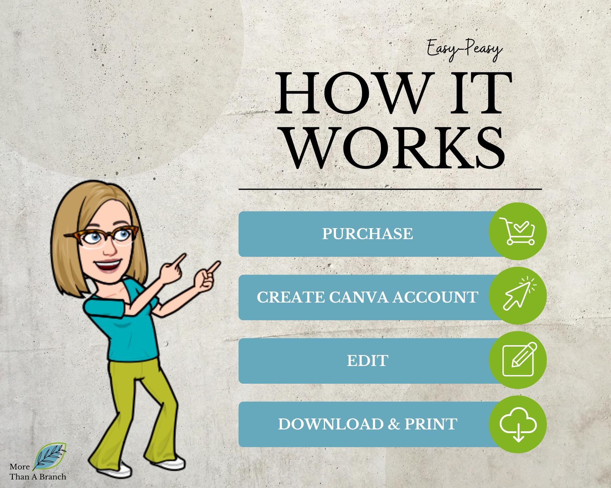 Digital Family Tree Template ~ 6 Generations ~ Editable in Canva ...