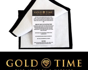 Schmuckputztuch – Gold-, Silber- & Platinreinigung