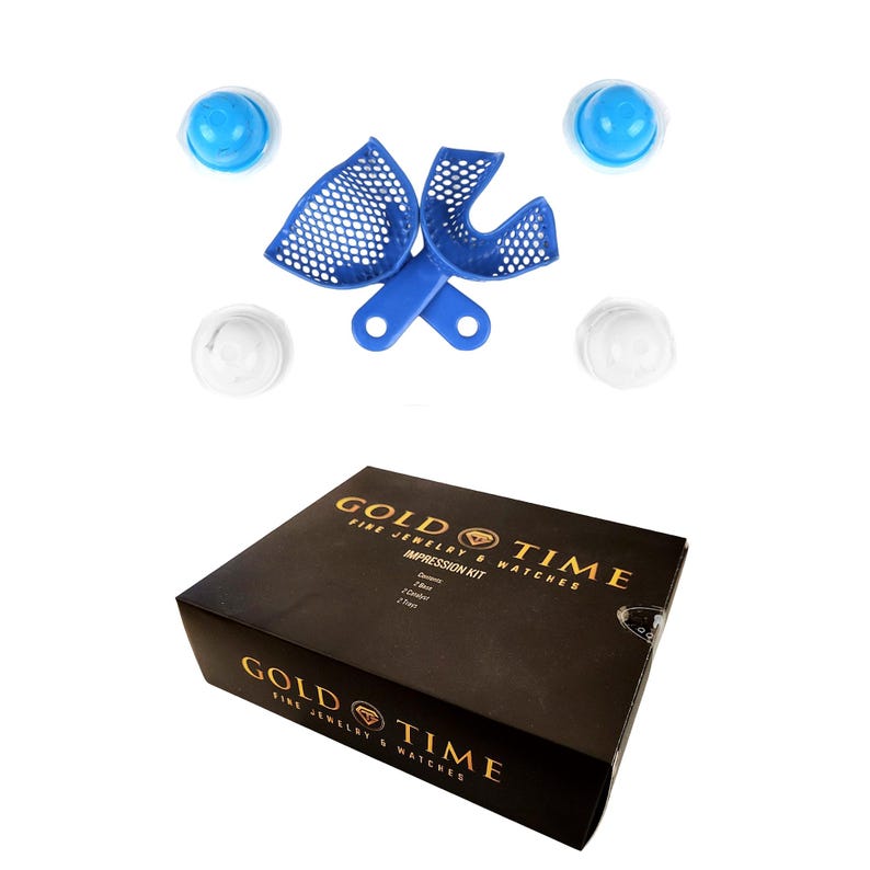DIY Grillz Impression Kit: Dental Molds with Putty & Trays image 4