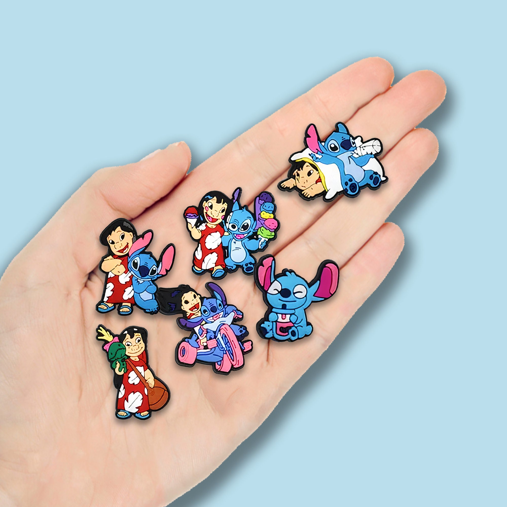 Lilo And Stitch Shoe Charms Stitch And Angel Shoe Charms Shoe Charms