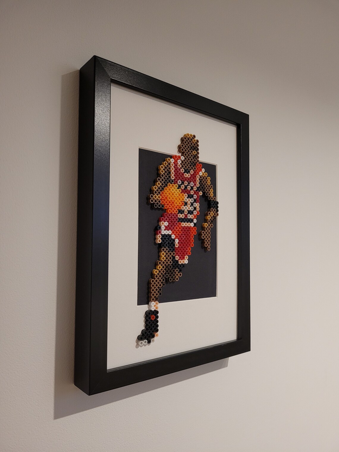 Michael Jordan Pixel Art Basketball Gift Perler Beads Etsy